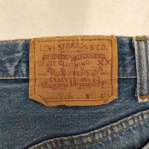 リーバイス Levis USA製 ボタン裏刻印522 501 デニムパンツ メンズ 31X32