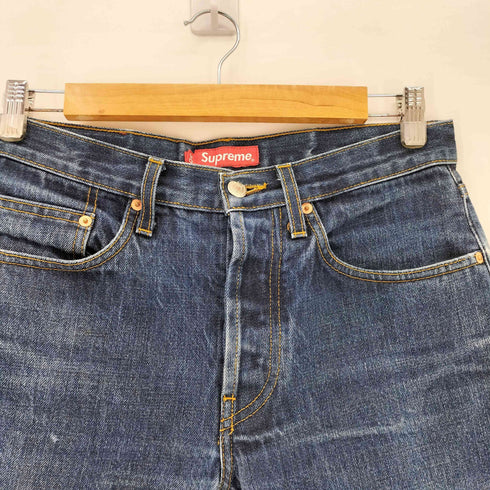 シュプリーム Supreme USA製 Rigid Slim Jeans リジッドスリムジーンズ メンズ 30