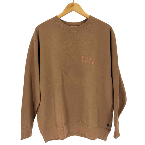 ビラボン BILLABONG ロゴプリントクルーネックスウェット メンズ import:M