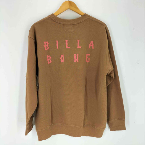 ビラボン BILLABONG ロゴプリントクルーネックスウェット メンズ import:M