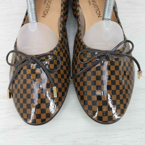 ルイヴィトン LOUIS VUITTON ダミエバレエシューズ レディース EUR:37