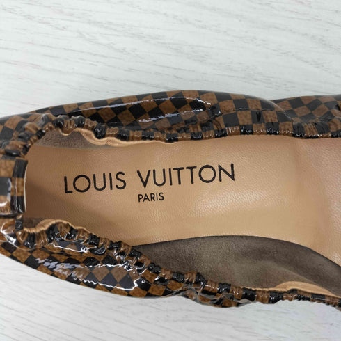 ルイヴィトン LOUIS VUITTON ダミエバレエシューズ レディース EUR:37
