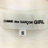 コムデギャルソンガール COMME DES GARCONS GIRL ビジューラインストーンデザイン イラスト クルーネック半袖Tシャツ レディース JPN:S