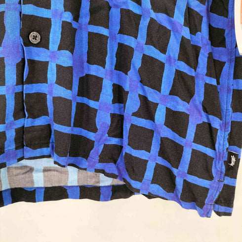 ステューシー Stussy HAND DRAWN GRID SHIRT メンズ JPN:L