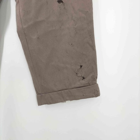 50S USA製 ロカビリー 2タック ウール ワイド スラックス パンツ 裾ダブル TALON ジップ vintage ヴィンテージ 襤褸 ボロ 極太 メンズ