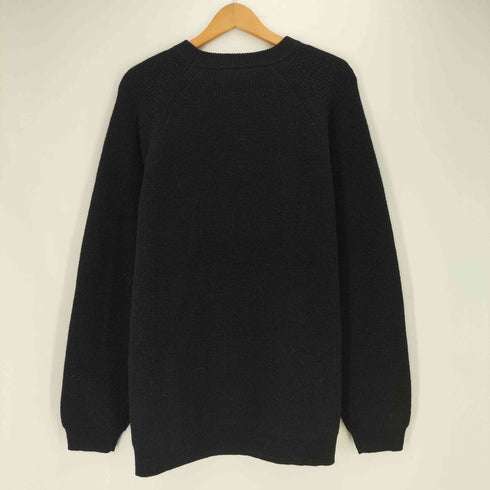 ムジラボ MUJI labo ウールミドルゲージ クルーネックセーター メンズ L-XL