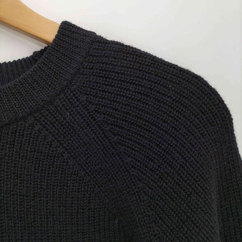 ムジラボ MUJI labo ウールミドルゲージ クルーネックセーター メンズ L-XL