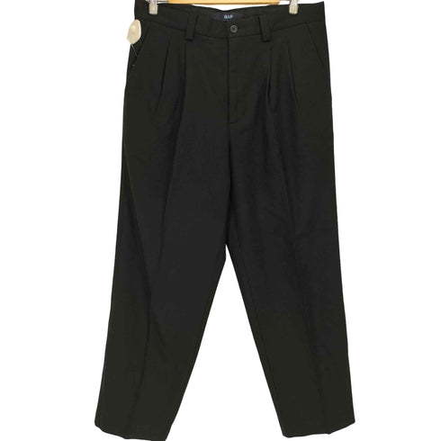 ギャップ Gap 00s old EASY FIT ウールフランネル 2タック ワイドパンツ メンズ 34/30