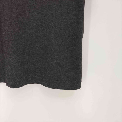 クレージュ courreges フロントロゴ刺繍 クルーネック 半袖 Tシャツ レディース 9R
