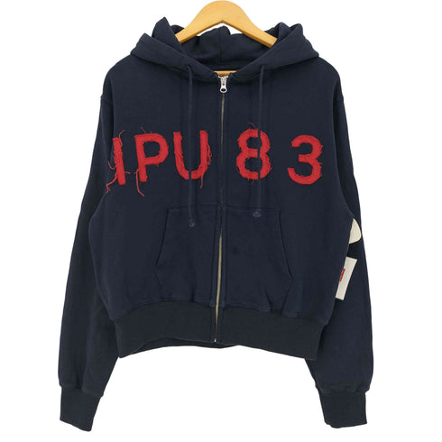 ジャーナルスタンダード JOURNAL STANDARD ORIENS 25aw IPU83 Flont Zip Hoodie レディース FREE