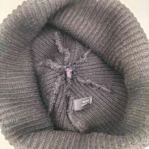 ルードギャラリー RUDE GALLERY KNIT CAP 無地 ニット帽 メンズ