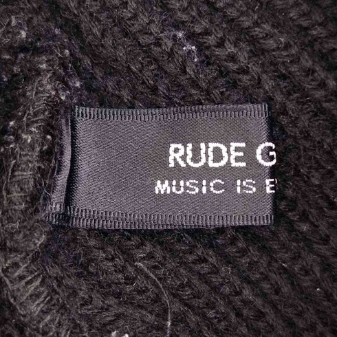 ルードギャラリー RUDE GALLERY KNIT CAP 無地 ニット帽 メンズ