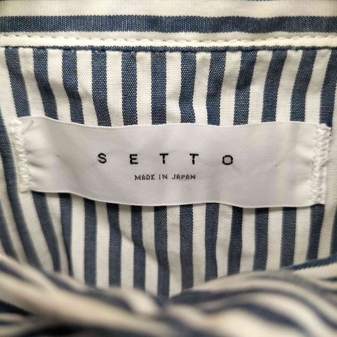 SETTO OKKAKE SHIRT STRIPE レディース FREE