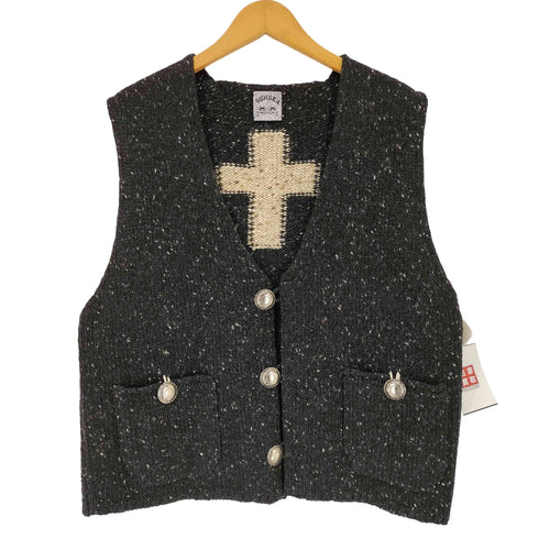 サンシー SUNSEA SHIMAYNEYAMA VEST シマネヤマベスト ニットベスト メンズ JPN:3