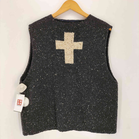 サンシー SUNSEA SHIMAYNEYAMA VEST シマネヤマベスト ニットベスト メンズ JPN:3