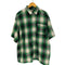 キャルトップ CALTOP USA製 オンブレチェック S/S シャツ メンズ 2XL