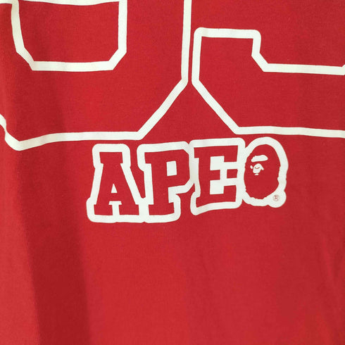 アベイシングエイプ A BATHING APE 93 ナンバリング 半袖 Tシャツ メンズ L