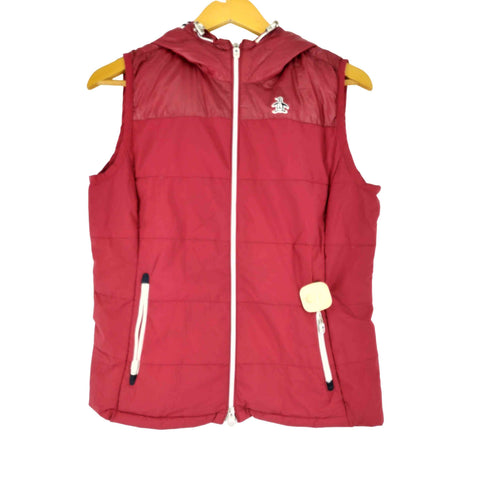 マンシングウェア Munsingwear フード付き ダウンベスト レディース JPN:L