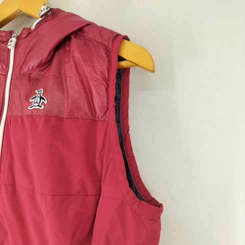 マンシングウェア Munsingwear フード付き ダウンベスト レディース JPN:L