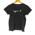 アニエスベー agnes b. PARIS ロゴプリント コットン クルーネック 半袖Tシャツ レディース T2