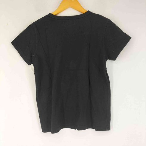 アニエスベー agnes b. PARIS ロゴプリント コットン クルーネック 半袖Tシャツ レディース T2