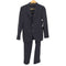 ユナイテッドアローズグリーンレーベルリラクシング UNITED ARROWS green label relaxing シルク混 ストライプ 2B テーラードジャケット スラックス スーツ セットアップ メンズ パンツ76