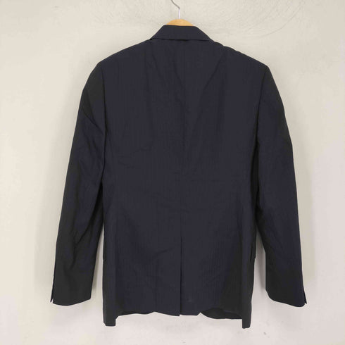 ユナイテッドアローズグリーンレーベルリラクシング UNITED ARROWS green label relaxing シルク混 ストライプ 2B テーラードジャケット スラックス スーツ セットアップ メンズ パンツ76