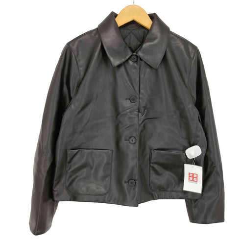 ユニクロ UNIQLO コーティングショートジャケット レディース JPN:XL