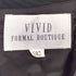 VIVID FORMAL BOUTIQUE 異素材切替 ベロア 半袖 フレアドレス ワンピース レディース 9A3