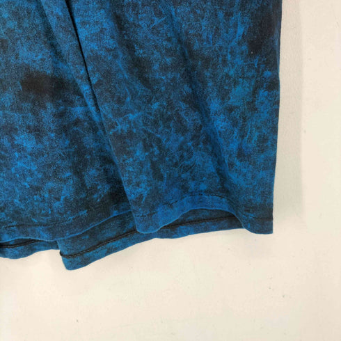 オニータ ONEITA MADE IN USA ガーメンドダイ プリントクルーネックTシャツ 袖裾シングル メンズ JPN:XL