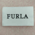 フルラ FURLA ロゴ刺繍 フリンジ 大判 マフラー レディース