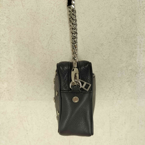 ザディグエヴォルテール ZADIG&VOLTAIRE スター スタッズ チェーンレザー ショルダーバッグ レディース