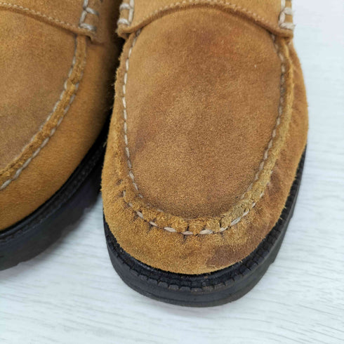 ジーエイチバス G.H.BASS ミッドカットローファー ラグブーツ スエード メンズ UK:9.5F