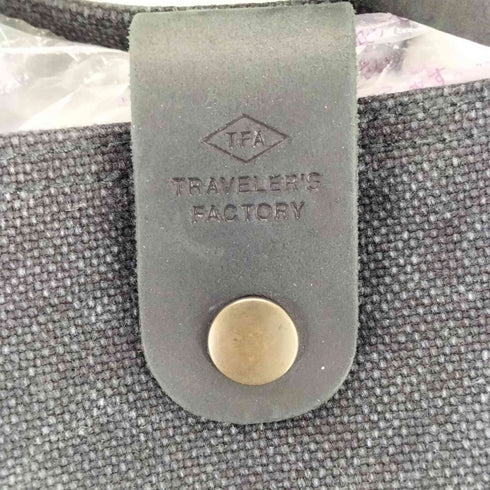 TRAVELER’S FACTORY キャンバスショルダーバッグ メンズ