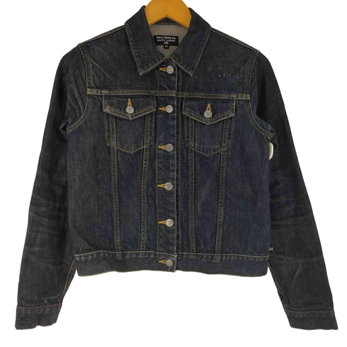 ポロジーンズカンパニーラルフローレン POLO JEANS COMPANY RALPH LAUREN ラインストーン加工 デニムジャケット レディース JPN:M