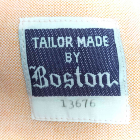 BOSTON TAILOR ボストンテーラー ボタンダウン 長袖 カラーシャツ メンズ