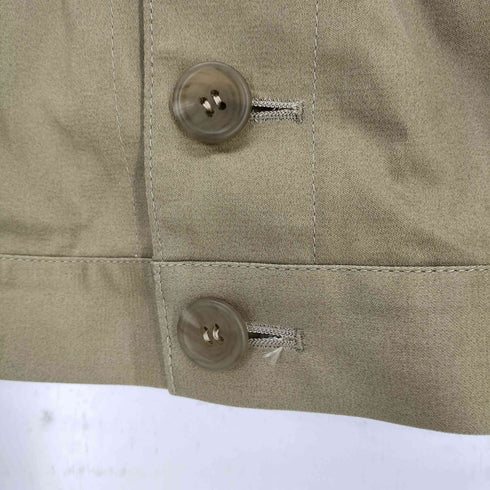 COW LEATHER 牛革 スエード切替 シャツジャケット メンズ M