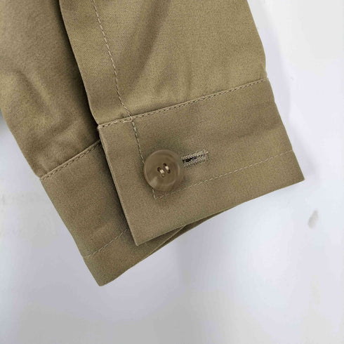 COW LEATHER 牛革 スエード切替 シャツジャケット メンズ M