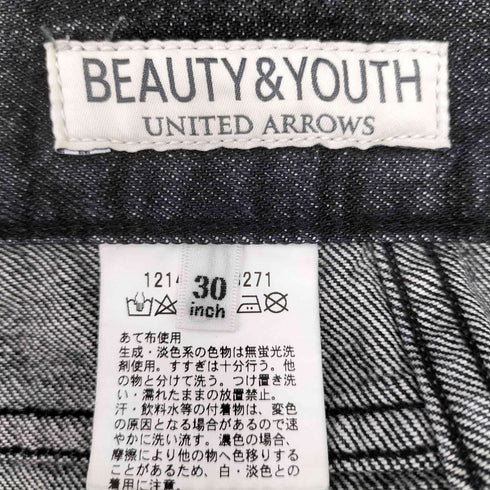 ビューティーアンドユースユナイテッドアローズ BEAUTY & YOUTH UNITED ARROWS バルーンシルエット 5P スラブ デニムパンツ メンズ 30