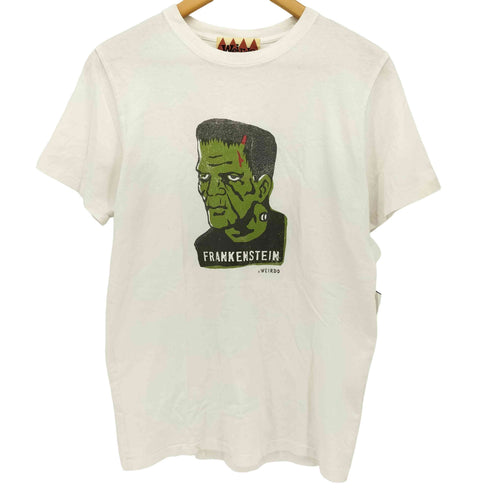 ウィアード WEIRDO 90S USA製 グラフィックプリント フランケンシュタイン シングルステッチ Tシャツ メンズ import:S