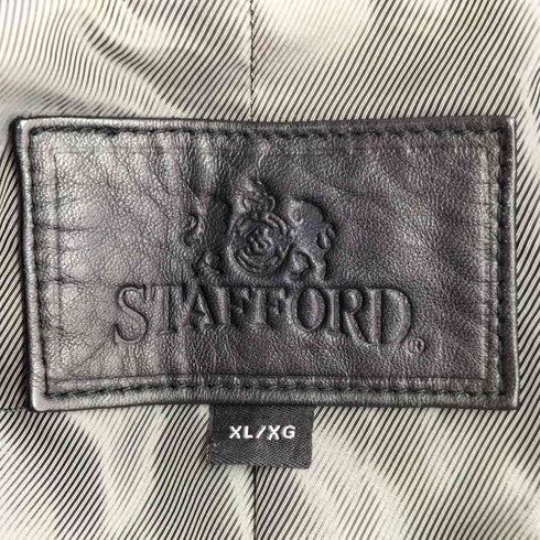 スタッフォード STAFFORD リアルレザージャケット メンズ import:XL