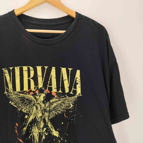 US ロック バンド プリント Tシャツ グランジ インユーテロ メンズ 2XL