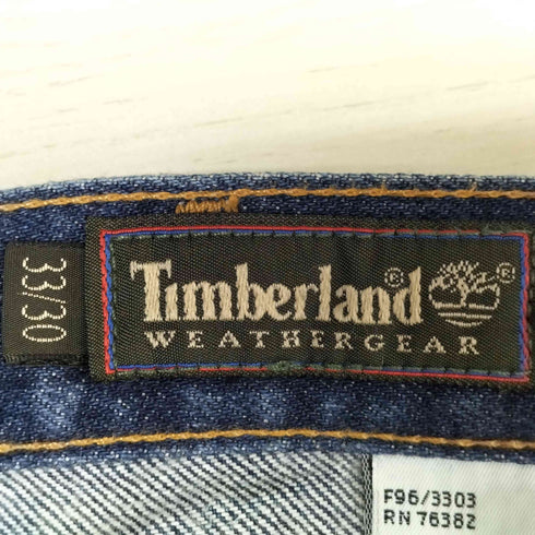 ティンバーランド Timberland 90S USA製 緑タグ CLASSIC FIT ストレートデニム メンズ 33/30