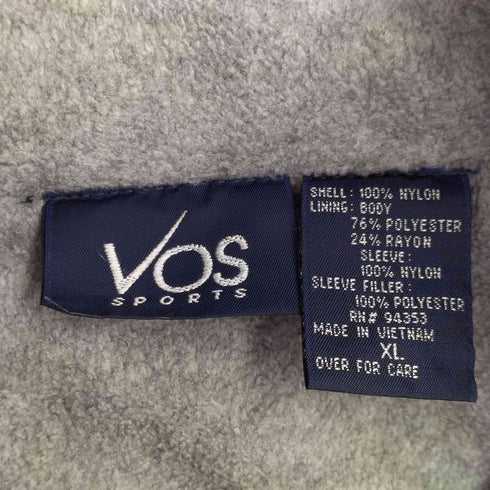 VOS SPORT 裏地フリース ハイネックジャケット メンズ import:XL