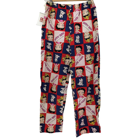 コミックアートパネル アメコミ ドローコード コットン パジャマ パンツ レディース JPN:XL