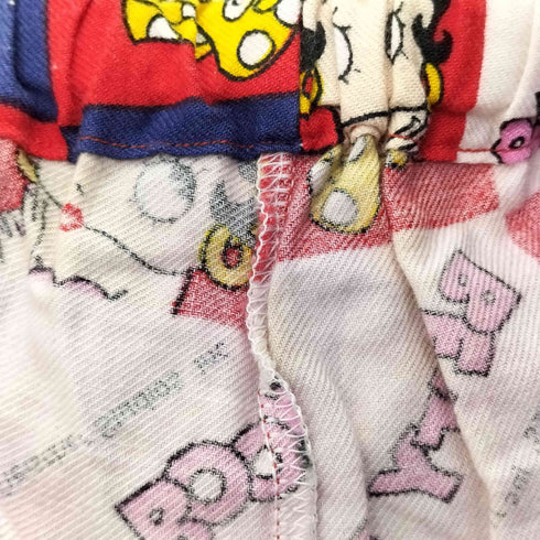 コミックアートパネル アメコミ ドローコード コットン パジャマ パンツ レディース JPN:XL