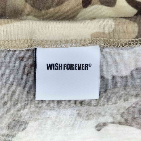 WISH FOREVER カモフラージュレイヤードヘンリーネック レディース JPN:L