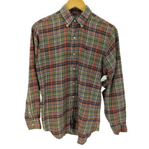ポロバイラルフローレン Polo by RALPH LAUREN ボタンダウン コットン チェックシャツ レディース UK:16