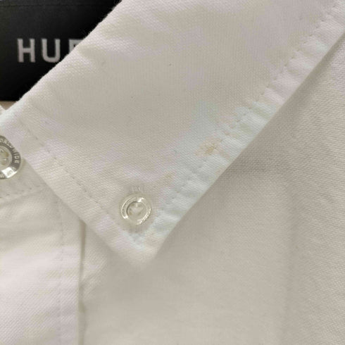 ハフ HUF HUF OG LOGO SHIRT ロゴ刺繍 長袖 ボタンダウンシャツ メンズ XL