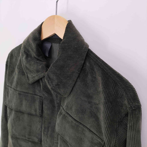 エヌハリウッド N.HOOLYWOOD 17AW ジップアップ 比翼 コーデュロイ ジャケット メンズ US:38